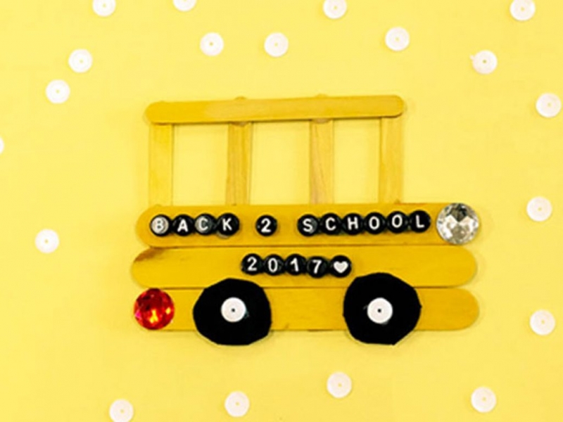 School Bus Picture Frame Baton Rouge Parents