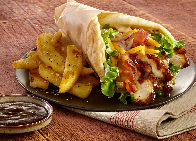 Smoky Chicken Wraps Baton Rouge Parents