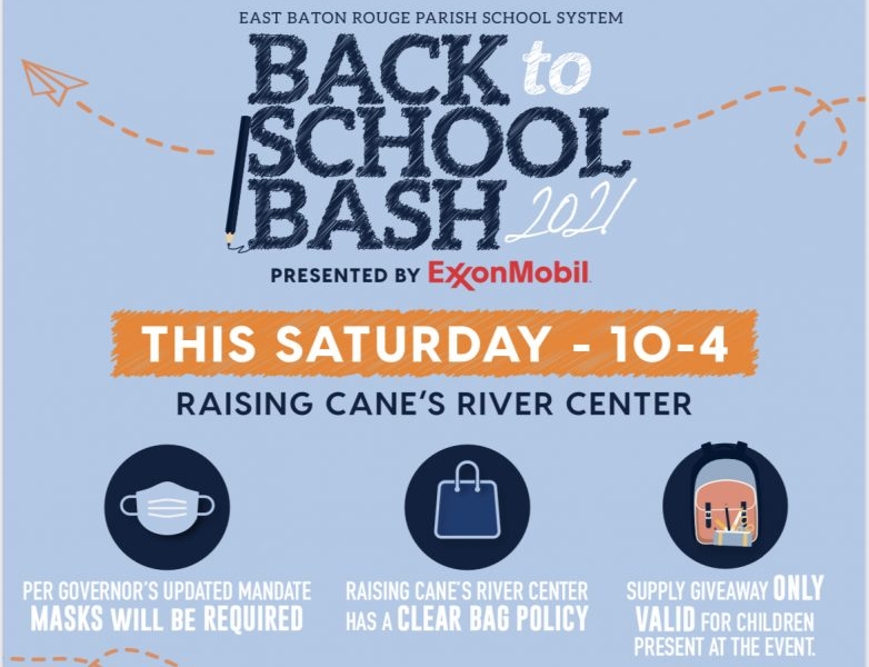 Back to School Bash 2021 Baton Rouge Parents